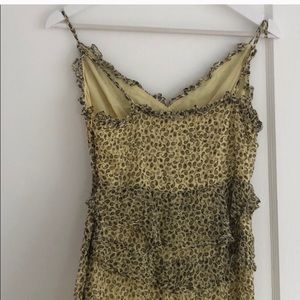 stevie may french vanilla midi dress